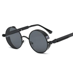Retro 60's Inspired Colorful Lens Oval Sunglasses - Mix Colors