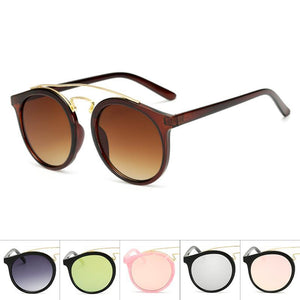 Rimless Round Wholesale Bulk Sunglasses - Mix Colors