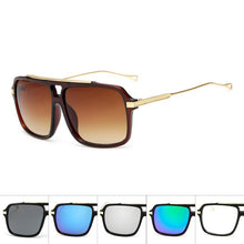 Load image into Gallery viewer, New Squared Aviators Wholesale Bulk Sunglasses - Mix Colors