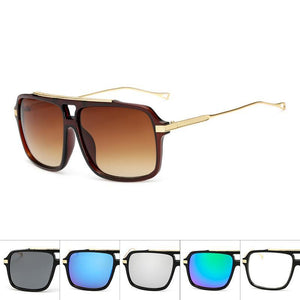 New Squared Aviators Wholesale Bulk Sunglasses - Mix Colors