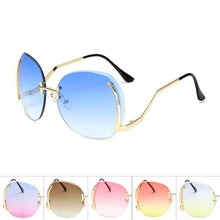 Load image into Gallery viewer, Womens Wholesale Trendy Hipster Plastic Aviator Sunglasses - Mix Colors