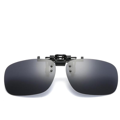 Lenses Glasses Unbreakable Metal Clip Sunglasses - Mix Colors