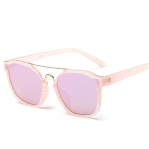 Vintage Women's Round Cut Out Sunglasses - Mix Colors