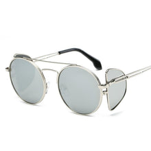 Load image into Gallery viewer, Designer Inspired Oversize Round Open Temple Frame High Fashion Sunglasses - Mix Colors
