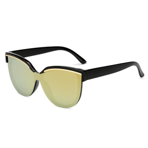 Wholesale Hipster Tear Drop Cat Eye Lens Plastic Sunglasses  - Mix Colors