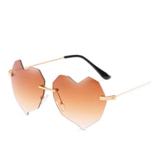 Load image into Gallery viewer, Cute Adorable Heart Shape Sunglasses - Mix Colors