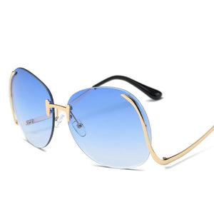 Geometric Vintage Inspired Round Sunglasses - Mix Colors