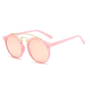 Rimless Round Wholesale Bulk Sunglasses - Mix Colors