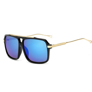 New Squared Aviators Wholesale Bulk Sunglasses - Mix Colors