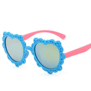 Love Heart Shaped Kids Sunglasses - Mix Colors