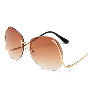 Geometric Vintage Inspired Round Sunglasses - Mix Colors