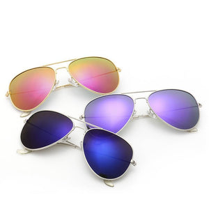 Retro Cool Bright and Colorful Round Sunnies - Mix Colors