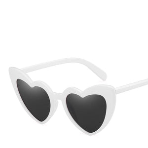 Lovestruck High Tip Cute Heart Sunglasses - Mix Colors