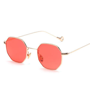 Round Thin Lightweight Cutout Tip Cat Eye Sunnies - Mix Colors