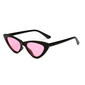 Womens Wholesale Hipster Tear Drop Cat Eye Lens Plastic Sunglasses - Mix Colors