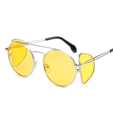 Load image into Gallery viewer, Designer Inspired Oversize Round Open Temple Frame High Fashion Sunglasses - Mix Colors