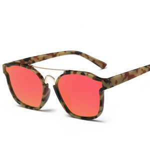 Vintage Women's Round Cut Out Sunglasses - Mix Colors