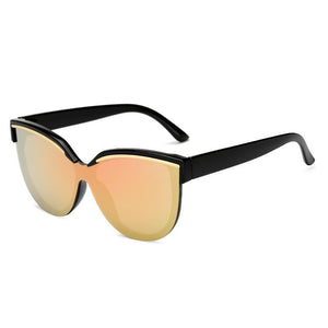 Wholesale Hipster Tear Drop Cat Eye Lens Plastic Sunglasses  - Mix Colors