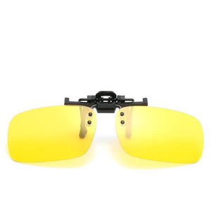 Lenses Glasses Unbreakable Metal Clip Sunglasses - Mix Colors