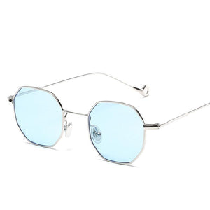 Round Thin Lightweight Cutout Tip Cat Eye Sunnies - Mix Colors