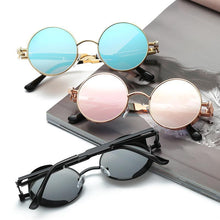Load image into Gallery viewer, Retro 60&#39;s Inspired Colorful Lens Oval Sunglasses - Mix Colors