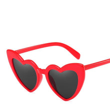 Load image into Gallery viewer, Lovestruck High Tip Cute Heart Sunglasses - Mix Colors