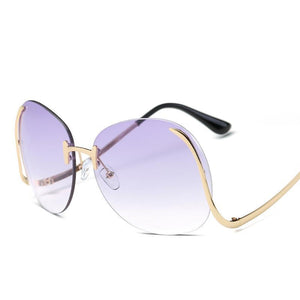 Geometric Vintage Inspired Round Sunglasses - Mix Colors
