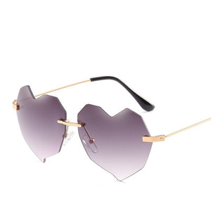 Cute Adorable Heart Shape Sunglasses - Mix Colors