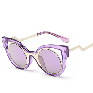 Cat Eye Stylish Sunglasses - Mix Colors