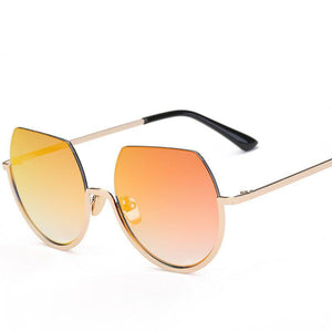 Gold Metal Fashion Sunglasses - Mix Colors
