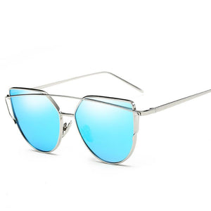 Exaggerated Cat Eye Sunglasses - Mix Colors
