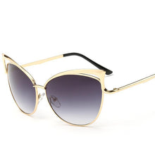 Load image into Gallery viewer, Full Coverage Retro Chic Clear Cat Eyes Sunglasses - Mix Colors
