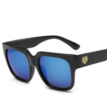 Load image into Gallery viewer, Square Keyhole Bridge Studded Laid Back Sunglasses - Mix Colors