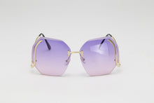 Load image into Gallery viewer, Womens Wholesale Big Trendy Hipster Plastic Aviator Sunglasses - Mix Colors