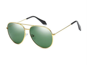 Men's Pilot Mirrored Celebrity Sunglasses Metal Frame - Mix Colors