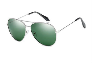 Men's Pilot Mirrored Celebrity Sunglasses Metal Frame - Mix Colors