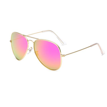 Load image into Gallery viewer, Unisex Wholesale Colored Metal Frame Aviator Sunglasses  - Mix Colors