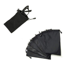 Load image into Gallery viewer, Sunglasses Pouch Microfiber Bag Soft Cleaning Case 10 Pack