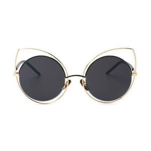 Mirror Cat Eye Sunglasses - Mix Colors