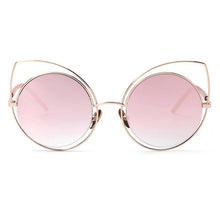 Load image into Gallery viewer, Mirror Cat Eye Sunglasses - Mix Colors