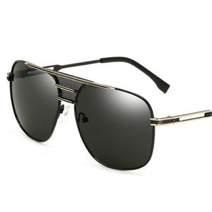 Men's Mirrored Celebrity Sunglasses Metal Frame - Mix Colors
