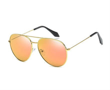 Load image into Gallery viewer, Men&#39;s Pilot Mirrored Celebrity Sunglasses Metal Frame - Mix Colors