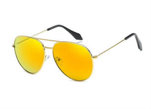 Load image into Gallery viewer, Men&#39;s Pilot Mirrored Celebrity Sunglasses Metal Frame - Mix Colors